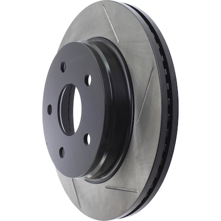 Sport Slotted Brake Rotor,126.67053Sl